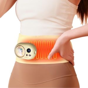 Heating Pad for Period Cramps Portable Cordless w 3 Timer Setting